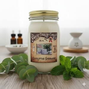 Eucalyptus Spearmint - 32 oz Coconut Wax Candle